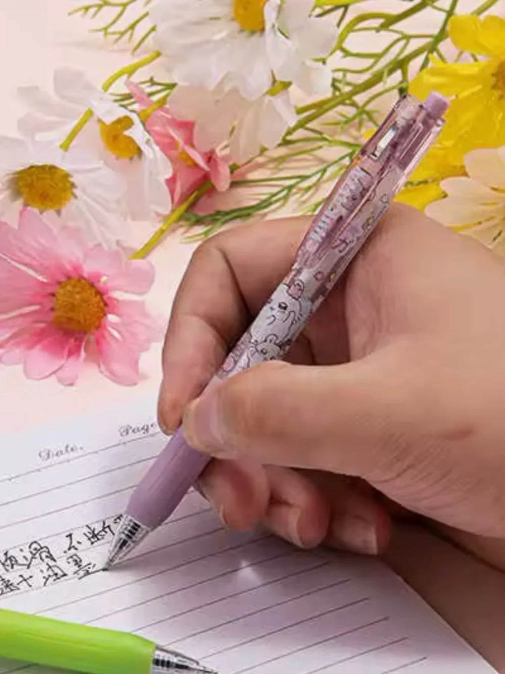 Chiikawa Sanrio Kawaii Purple Retractable Gel Pen - Chiikawa Gel Pen Design